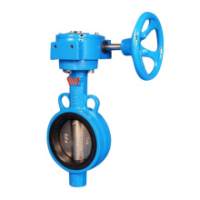 Wafer Type Butterfly Valve with Gear Operator